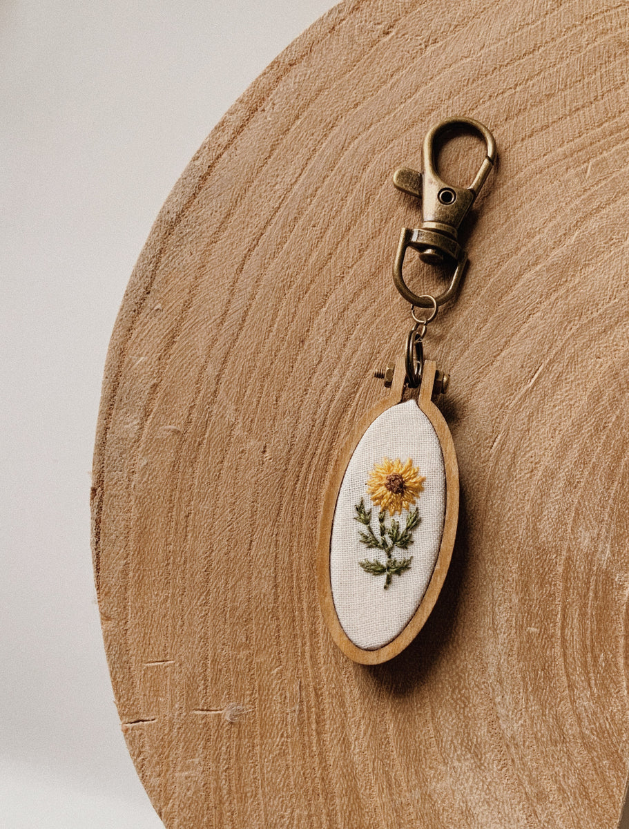 Sunflower Keychain – Tunie's