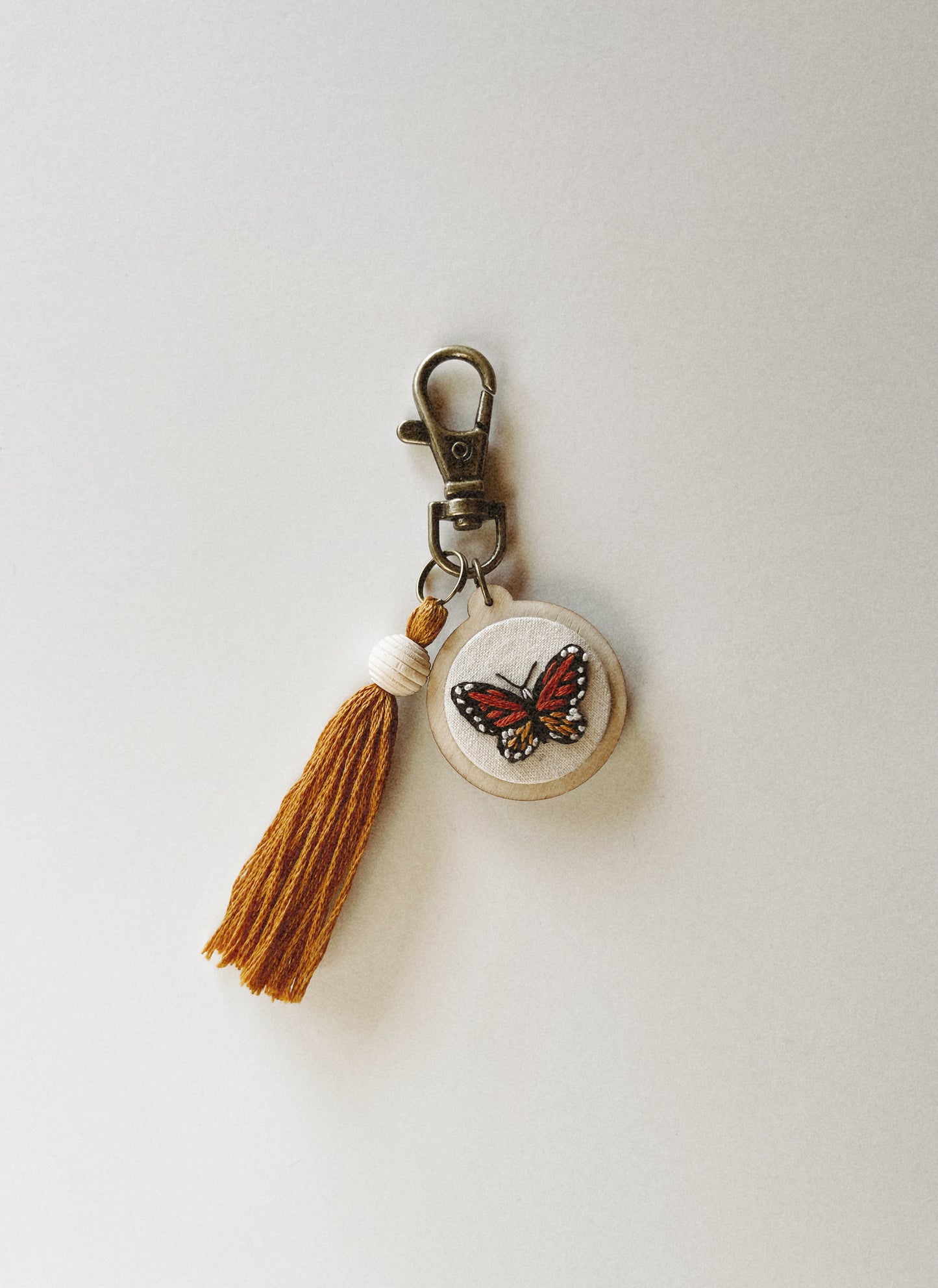 Monarch Butterfly Keychain