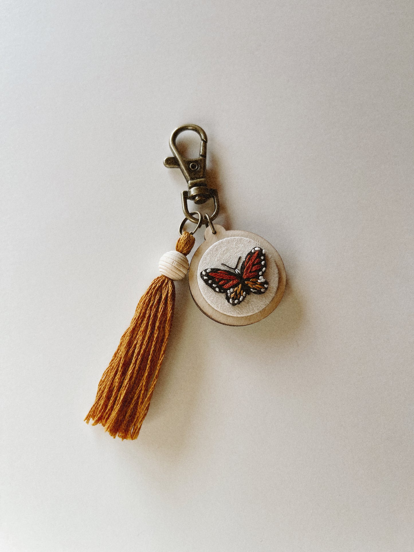 Monarch Butterfly Keychain