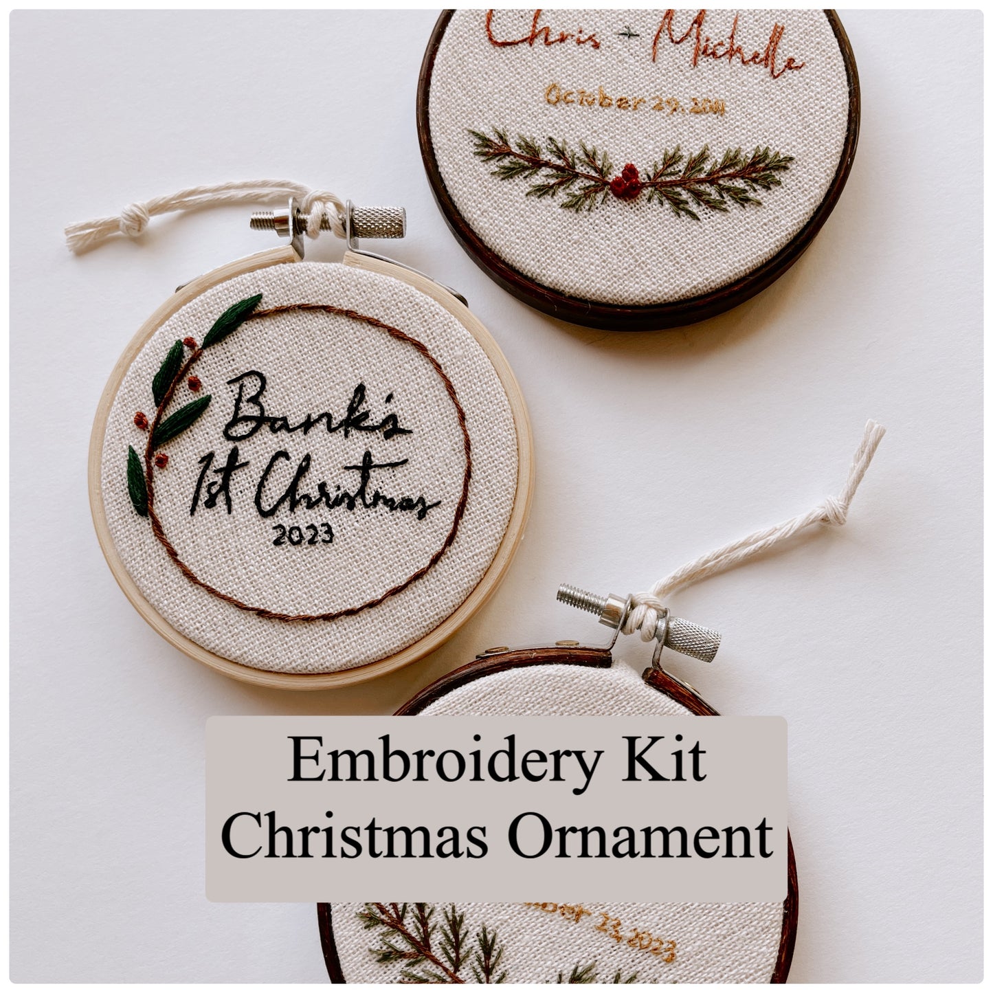 Beginner Friendly Christmas Ornament Kit