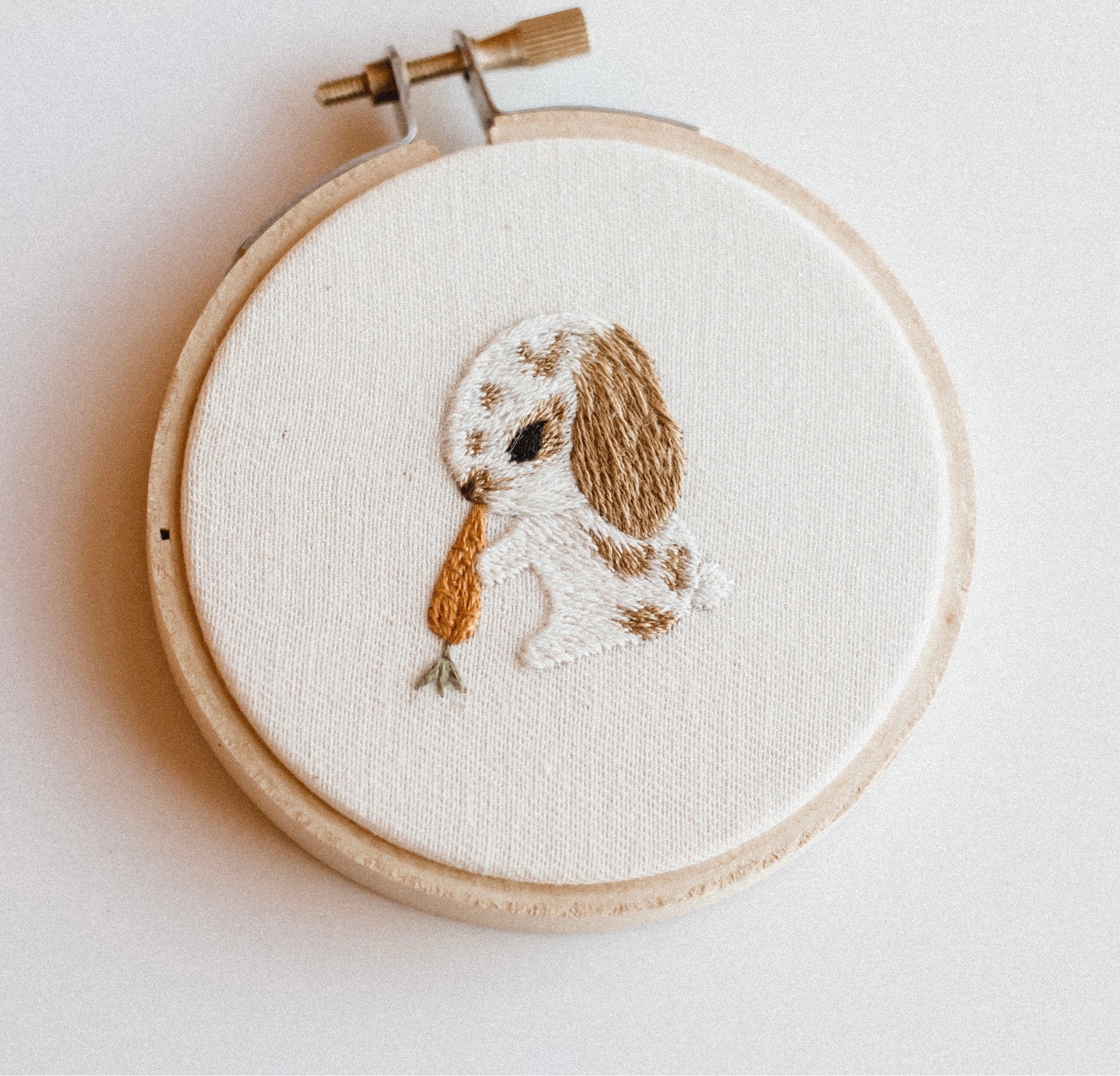Bunny Embroidery Hoop