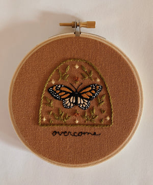 Butterfly Embroidery Hoop