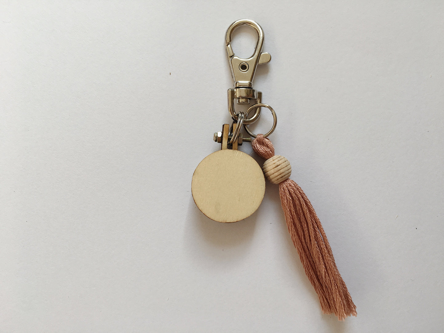 Rooted in Faith Tassel Keychain