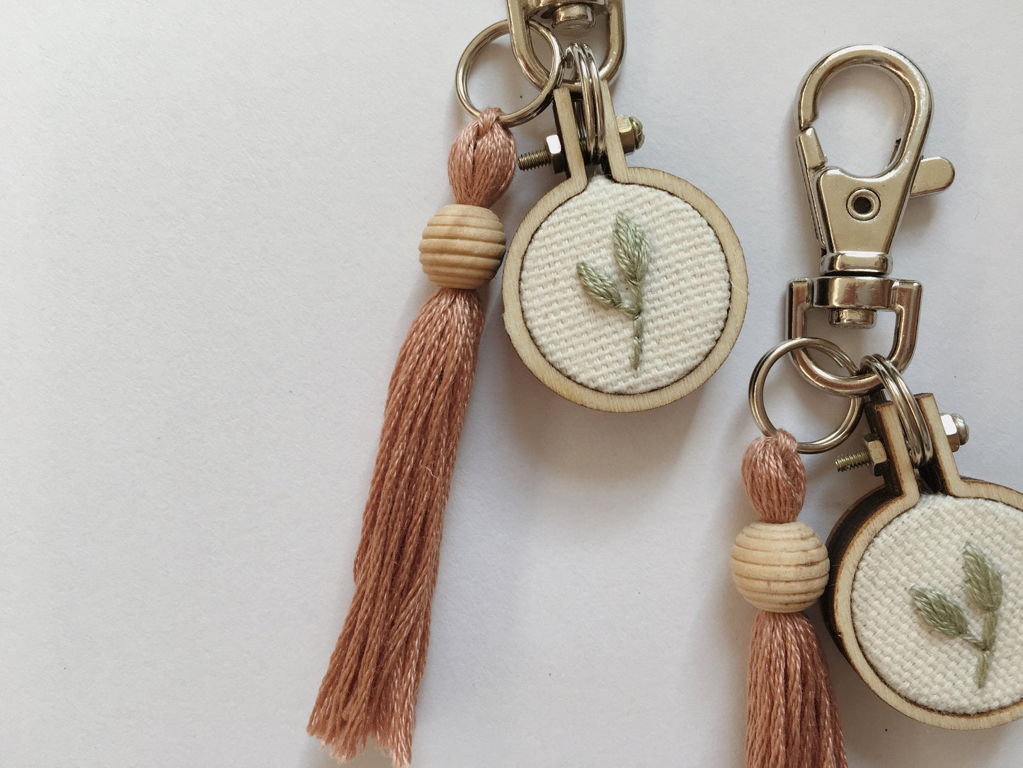 Rooted in Faith Tassel Keychain