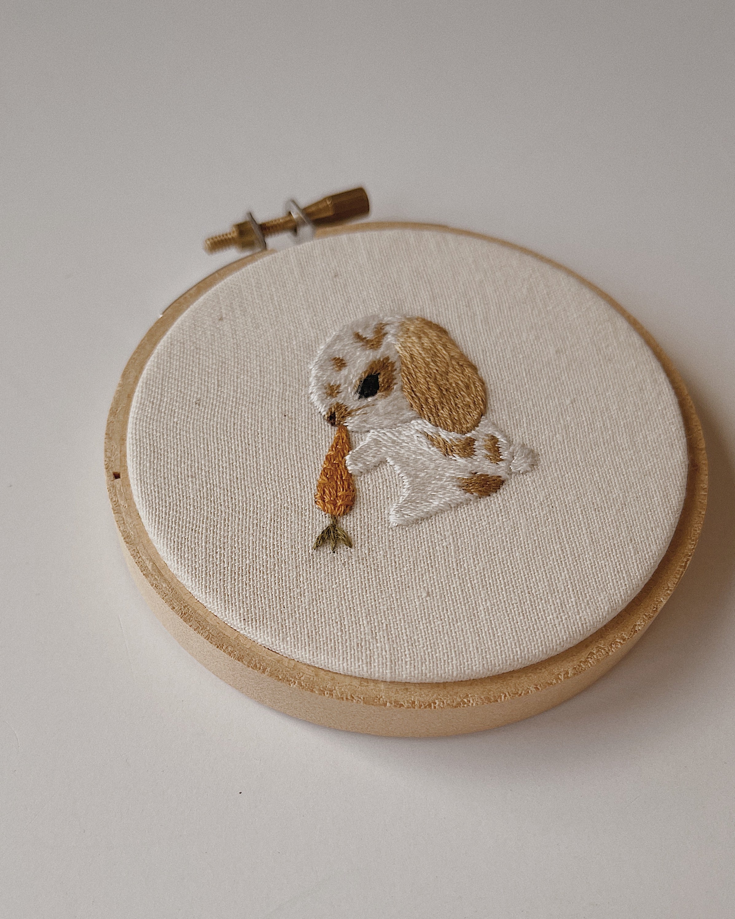 Bunny Embroidery Hoop